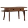 vidaXL Table basse 100x50x46 cm Bois d'acacia solide