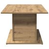 vidaXL Table basse ch&ecirc;ne artisanal 102x55,5x40 cm bois d'ing&eacute;nierie