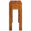 vidaXL Table console 110x35x75 cm bois massif d'acacia