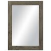 vidaXL Miroir de salle de bain gris 50x3x70 cm bois de manguier massif