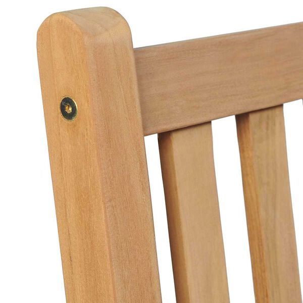 vidaXL Chaises de jardin lot de 2 et coussins noir Bois de teck massif