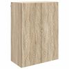 vidaXL Armoire Murale 66 x 34,5 x 90 cm Bois d'ing&eacute;nierie Ch&ecirc;ne Sonoma