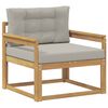 vidaXL Sofa de milieu ext&eacute;rieur Polyester Blanc