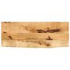 vidaXL Dessus de table 80x20x2,5 cm bord vif bois massif manguier brut