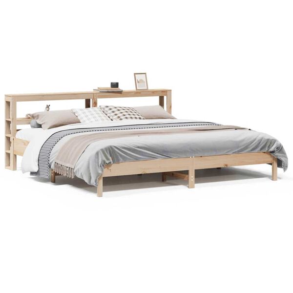 vidaXL Cadre de lit sans matelas 180x200 cm bois massif de pin