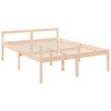 vidaXL Lit pour personne âgée sans matelas 160x200 cm bois massif