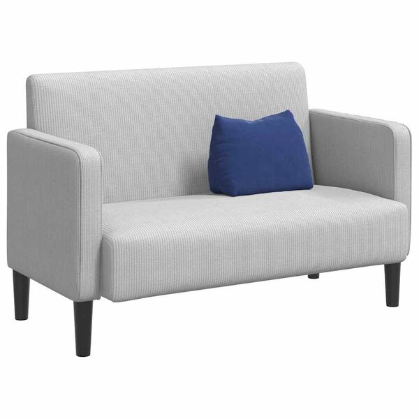 vidaXL Coussin de Dos Bleu police 45 x 20 x 35 cm