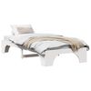 vidaXL Cadre de lit Blanc 80 x 200 cm Pin massif