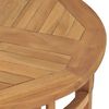 vidaXL Ensemble &agrave; manger de jardin 3 pcs bois de teck solide