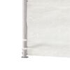 vidaXL Belv&eacute;d&egrave;re avec toit blanc 15,61x4,08x3,22 m poly&eacute;thyl&egrave;ne