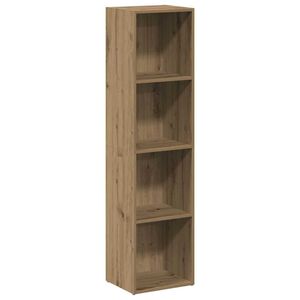vidaXL Biblioth&egrave;que ch&ecirc;ne artisanal 36x30x143 cm bois d'ing&eacute;nierie