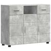 vidaXL Cabinet en Bois avec tiroir Gris b&eacute;ton 88,5 x 30,5 x 73 cm