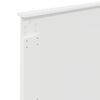 vidaXL Cadre de lit Blanc 100 x 200 cm Bois de pin massif