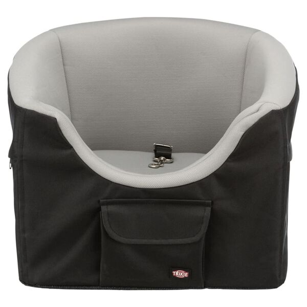 TRIXIE Si&egrave;ge auto pour animaux de compagnie 45x39x42 cm Noir et gris