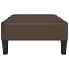 vidaXL Repose-pied Marron 78x56x32 cm Similicuir