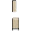 vidaXL Ensemble de meubles de salle de bain 2 pcs chêne sonoma