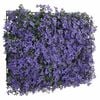 &nbsp;vidaXL Cl&ocirc;ture &agrave; feuilles artificielles 24 pcs violet 40x60 cm