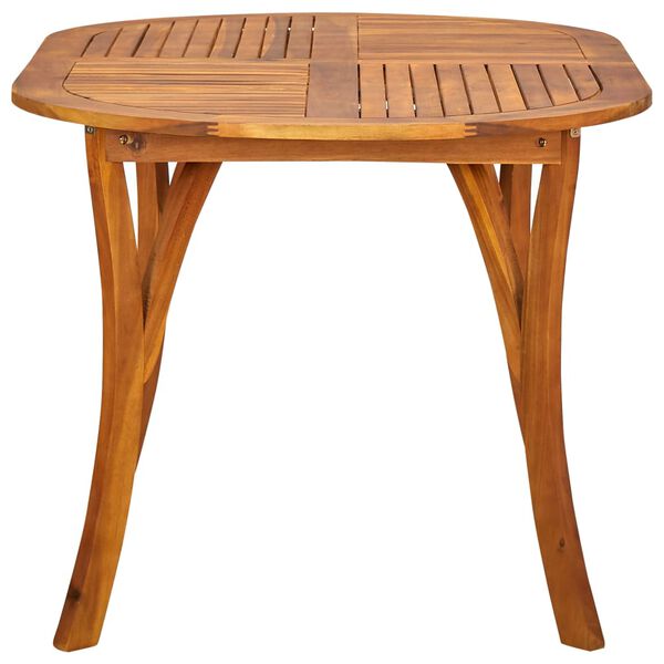 vidaXL Table de jardin 150x90x75 cm Bois d'acacia solide