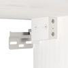vidaXL Armoires murales 2 pcs Blanc 31,5x30x30 cm Bois de pin massif