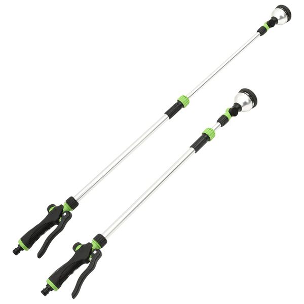 vidaXL Lance de pulv&eacute;risation t&eacute;lescopique &agrave; 9 fonctions