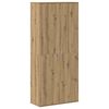vidaXL Buffet 80 x 35 x 180 cm Bois d'ing&eacute;nierie ch&ecirc;ne artisanal