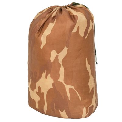 vidaXL Filet de camouflage avec sac de rangement 3x6 m Beige