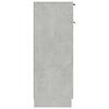 vidaXL Armoire de salle de bain gris béton 32x34x90 cm