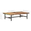 vidaXL Table basse 142x90x42 cm Bois de r&eacute;cup&eacute;ration massif