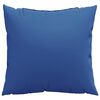 vidaXL Coussins de canap&eacute; 4 pcs bleu royal 40x40 cm tissu
