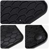vidaXL Tapis de voiture 4 pcs Noir Caoutchouc