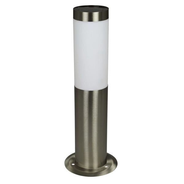 Luxbright Lampe LED solaire de jardin Idaho Argent&eacute; 39135