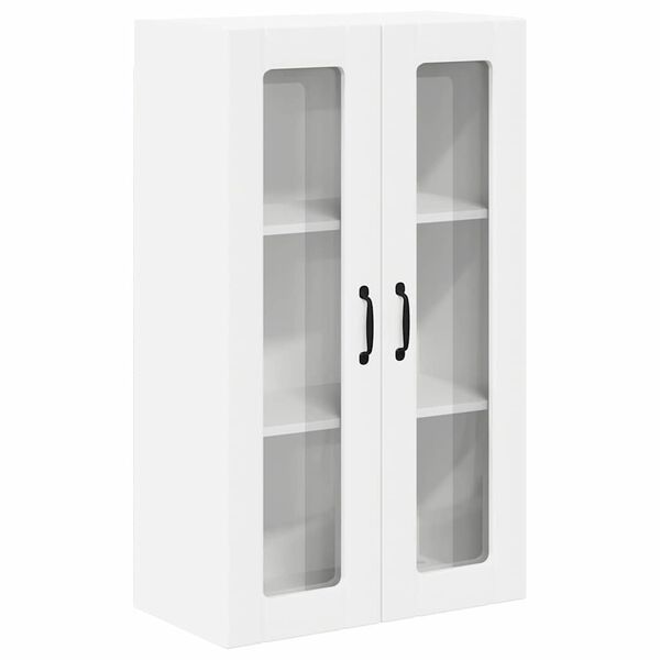 vidaXL Meuble mural de cuisine Montage mural Blanc 60 x 31 x 100 cm