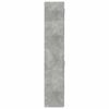 vidaXL Armoire de rangement mince gris b&eacute;ton 30x42,5x225 cm