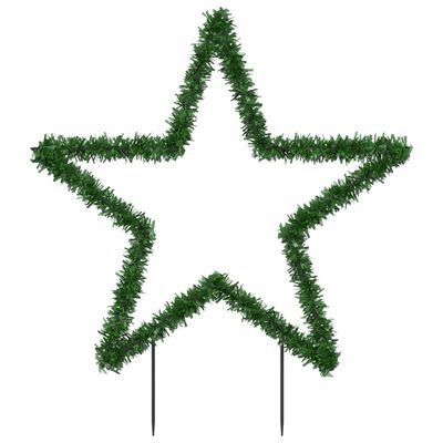 vidaXL Décoration lumineuse étoile de Noël avec piquets 115 LED 85 cm