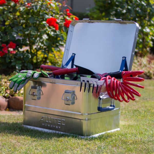 ALUTEC Bo&icirc;te de rangement en aluminium CLASSIC 93 L