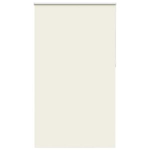 vidaXL Store enrouleur occultant blanc cass&eacute; 120x210 cm largeur tissu