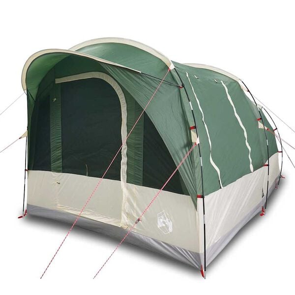 vidaXL Tente de camping tunnel 3 personnes vert imperméable