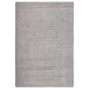 vidaXL Tapis shaggy antid&eacute;rapant Gris clair 120x170 cm