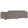 vidaXL Lit de jour avec gigogne sans matelas taupe 90x200 cm