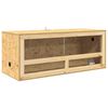 vidaXL Terrarium Marron 100 x 40 x 40 cm OSB