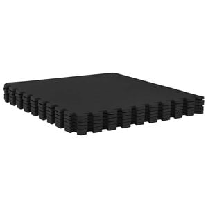 vidaXL Tapis de sol 6 pcs 2,16 ㎡ Mousse EVA Noir