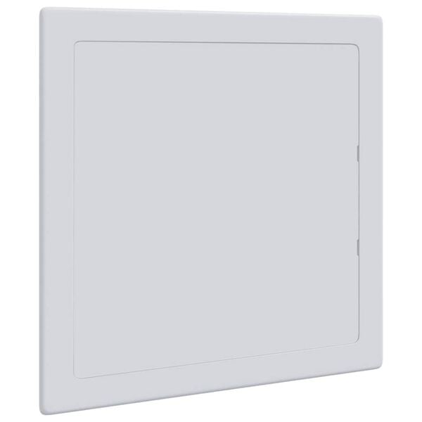 vidaXL Panneaux d'Acc&egrave;s 2 pcs Blanc 15 x 15 cm Plastic ABS