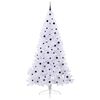 vidaXL Sapin de No&euml;l artificiel avec 300 LED Blanc 240 cm PVC et Acier