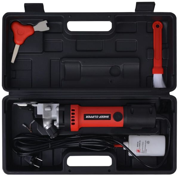 vidaXL Ensemble de tondeuse &agrave; mouton 7 pcs 550 W