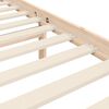 vidaXL Cadre de lit sans matelas 200x200 cm bois massif de pin