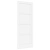 vidaXL Porte int&eacute;rieure Blanc 78 x 202 cm Contreplaqu&eacute;