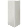 vidaXL Jardini&egrave;re triangulaire 40x34,5x75 cm acier inoxydable