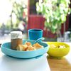 Beaba Service de repas 4 pcs Silicone Bleu et vert