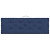 vidaXL Coussins de plancher de palette lot de 4 Bleu marine clair