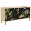 vidaXL Meuble TV RHENEN 102 x 33 x 50 cm Sonoma Bois d'ing&eacute;nierie